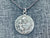 Vintage French Silver Saint Joseph Medal, Necklace