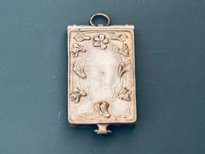 Vintage French Mont St Michel Book Locket