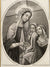 Antique French Child of Mary Paper Lace Holy Card