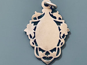 Vintage French Silver and Gold Communion Medal