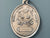 Vintage French Silver Guardian Angel Medal