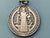 Vintage French Silver Saint Benedict Medal