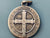 Vintage French Silver Saint Benedict Medal