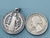 Vintage French Silver Saint Benedict Medal