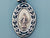 Vintage French Silver and Gold Our Lady of Grace Medal