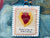 Vintage Italian Sacred Heart of Jesus Badge