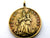 Antique BVM Del Carmine Medal, Our Lady of Mount Carmel Medal
