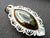 Antique French Mother of Pearl and Glass Our Lady of Lourdes Medal