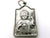 Vintage French Silver Christ the King Sacred Heart Medal