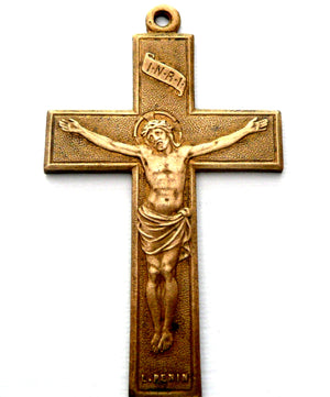 Antique L Penin Mission Crucifix