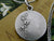 French Silver Angel Medal Necklace