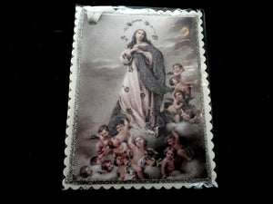 The Immaculate Conception Card Tag by Little Heart Designs