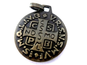 Vintage French Fernand Py Saint Benedict Medal