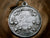 Antique 1885 French Silver Holy Communion Medal