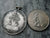 Vintage French Silver Child of Mary Medal, Our Lady of Grace Medal