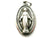 vintage french silver miraculous medal
