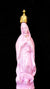 Pink Plastic Our Lady of Guadalupe Holy Water Bottle
