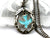 Vintage Petite Sterling Silver and Blue Enamel Holy Spirit Necklace