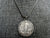 Sacred Heart of Jesus Silver Necklace, Antique French Sacre Coeur Silver Medal