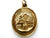 Vintage French Our Lady of Lourdes Medal