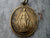 RESERVED FOR C - Large Vintage Brass or Bronze French Miraculous Medal