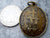 RESERVED FOR C - Large Vintage Brass or Bronze French Miraculous Medal