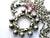Vintage French Silver Heirloom Rosary Ring Necklace