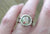 Vintage French Adjustable Our Lady of Lourdes Ring