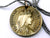 Saint Elizabeth of Hungary Necklace, Vintage French Medal of Saint Elizabeth