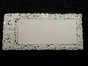 Antique French Saint Michael Paper Lace Holy Card