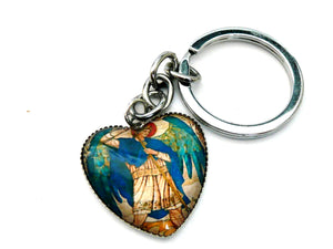 NEW Saint Michael Key Chain