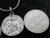 Vintage French Silver Scapular Medal by L Tricard