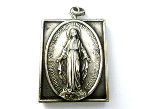 Large Vintage French Miraculous Medal