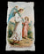 Vintage French Guardian Angel Holy Card