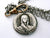 Virgin Mary Necklace - Antique French Silver Virgin Mary Medal
